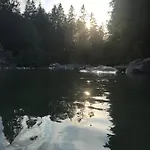 アパート Kraehenberg Am Rande Der Wildnis *